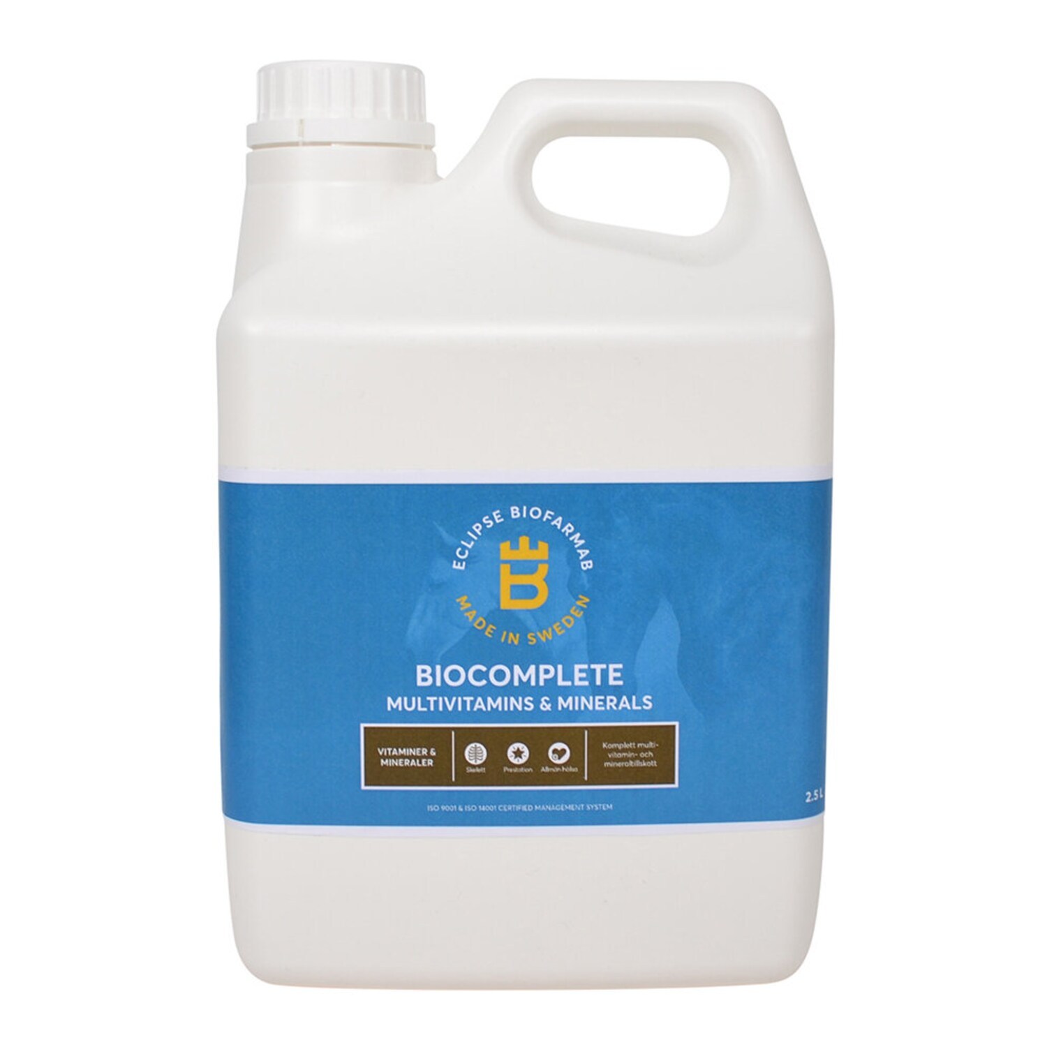 Eclipse Biofarmab BioComplete -  komplexní multivitaminový a minerální doplněk (1 l - 5 l) Objem: 2,5 l