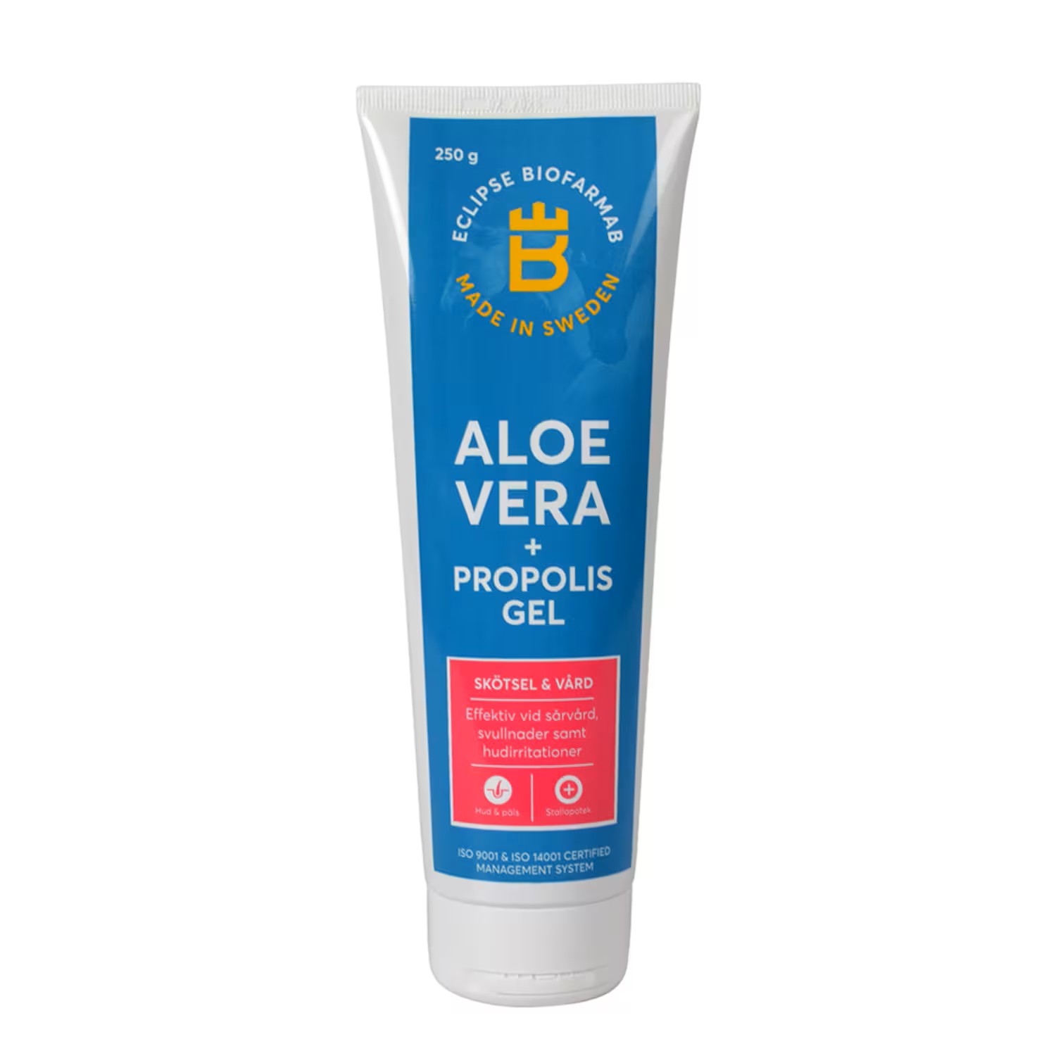 Eclipse Biofarmab Hydratační gel z aloe vera a propolisu pro optimální hojení ran (250 g)