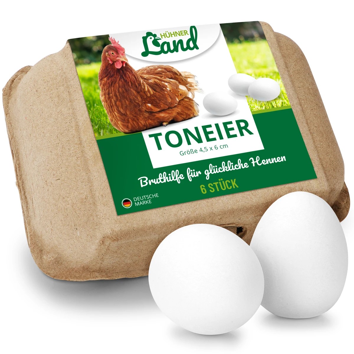 REAVET Inkubační pomůcka - Hliněná vejce (6 ks)