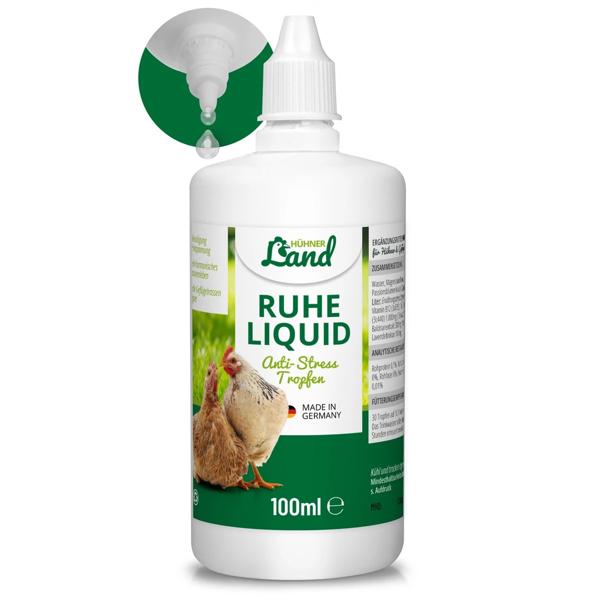 REAVET Relaxační doplněk pro vnitřní mír a větší klid drůbeže (100 ml)