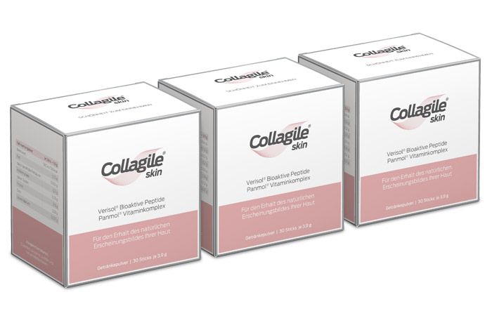 Collagile Collagile® skin (30 sáčků po 3,9 g) - doplněk stravy Počet kusů: 3