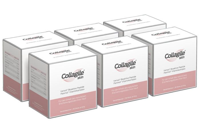 Collagile Collagile® skin (30 sáčků po 3,9 g) - doplněk stravy Počet kusů: 6