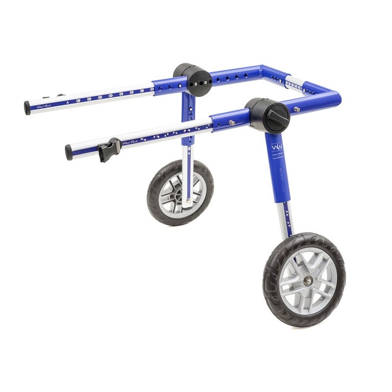 Ortocanis Nastavitelný invalidní vozík pro psy Váha zvířete: 11 kg - 35 kg, Vzdálenost mezi podlahou a tříslem zvířete: 31 cm - 37 cm