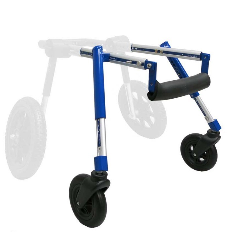 Ortocanis Přední díl k nastavitelnému invalidnímu vozíku Váha zvířete: 11 kg - 35 kg, Vzdálenost mezi podlahou a tříslem zvířete: 56 cm - 64 cm