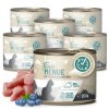 feines menue fuer katzen huhn mit fasan blaubeeren 6 x 200g