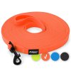 schleppleine 15 meter neon orange