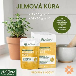 Citlivé bříško🐾💚? Změna krmiva, stres nebo cestování dokážou potrápit každého mazlíčka. AniForte® Slippery Elm Bark Liquid...