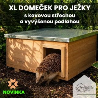 🦔 NOVINKA – XL DOMEČEK PRO JEŽKY 🦔 NOVÝ ÚKRYT PRO MALÉ OSTNATÉ SOUSEDY 🦔🍂. Do naší nabídky přibyl další XL domeček pro...