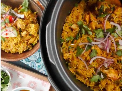 Kuře Biryani v multifunkčním hrnci