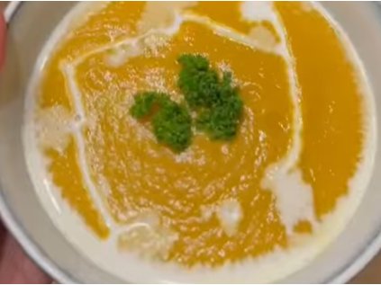 Zlatá polévka (Golden soup) v pomalém hrnci