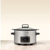 CSC111X CROCKPOT 3.5L SIZZLE STEW STAINLESS LIFESTYLE STRAIGHT ON NO FOOD