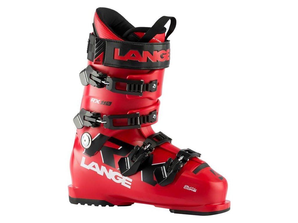 Lange RX 110 red/black sjezdové boty (2020)
