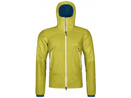 Pánská Bunda Ortovox Westalpen Swisswool Jacket - žlutá