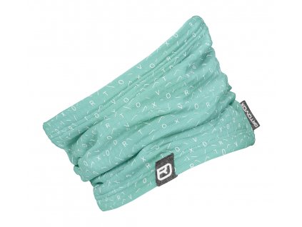 Límec Ortovox Fleece Light Grid Neckwarmer - modrý (Velikost Uni, Barva modrá)
