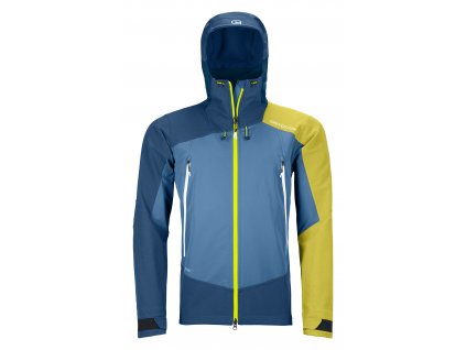 Pánská Bunda Ortovox Westalpen Softshell Jacket - modrá