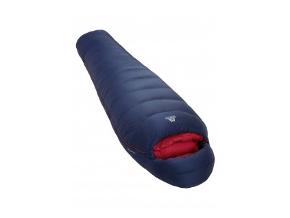 Spacák Mountain Equipment W's Helium 800 XL - modrý (Velikost LZ, Barva modrá)