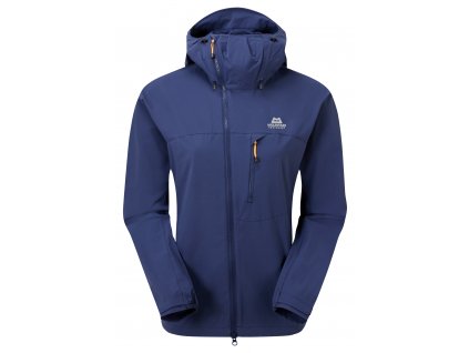 Dámská Bunda Mountain Equipment W's Squall Hooded Jacket - modrá (Velikost XS, Barva modrá)