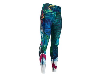 Silvini dámské legíny WP1909 Veroli (Velikost XS, Barva ocean-fuchsia)