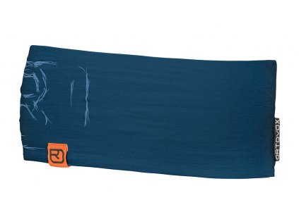 Čelenka Ortovox 120 Tec Logo Headband - modrá