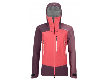 Dámská Bunda Ortovox W's Westalpen 3L Jacket - růžová (Velikost XS, Barva růžová)