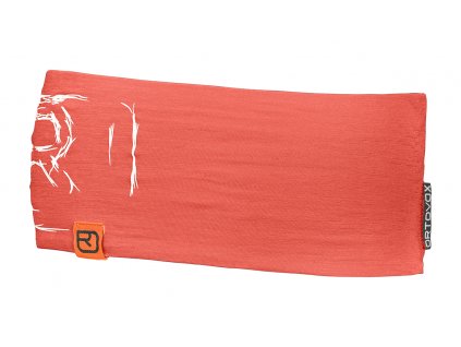 Čelenka Ortovox 120 Tec Logo Headband - růžová