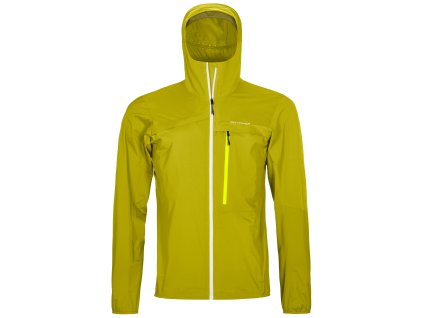 Pánská Bunda Ortovox Civetta Jacket - žlutá (Velikost M, Barva žlutá)
