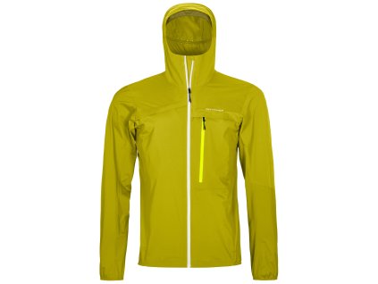 Pánská Bunda Ortovox Civetta Jacket - žlutá