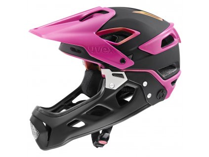Cyklistická helma UVEX HELMA JAKKYL HDE 2.0 BOA - růžová