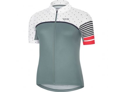 Dámský cyklistický dres GORE C7 Women CC Jersey - šedý