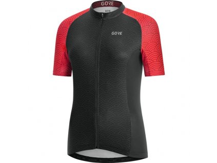 Cyklistický dres GORE C3 Women Ondasia Jersey - černý
