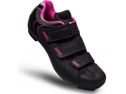 Silniční tretry FLR F35 Black/Pink (Velikost 37)
