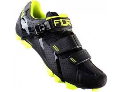 MTB tretry FLR F65 Black/N.Yellow