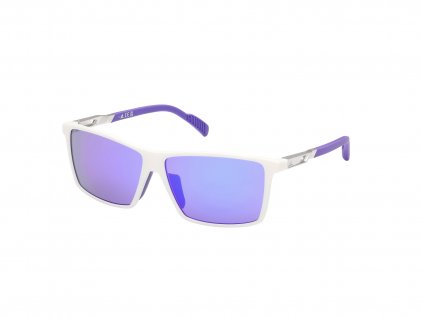 slunecni bryle adidas sport sp0058 white gradient or mirror violet o