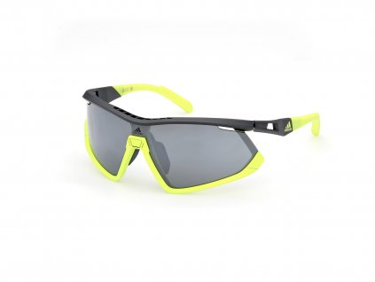 slunecni bryle adidas sport sp0055 grey smoke mirror o