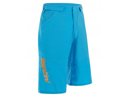 Dámské kraťasy SANTINI Selva Blue (Varianta L)