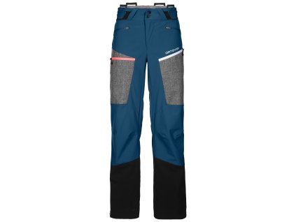 Dámské Kalhoty Ortovox W's Pordoi Pants (Barva Petrol Blue, Velikost L)