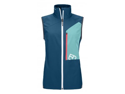 Dámská Vesta Ortovox W's Berrino Vest (Velikost M, Barva modrá)