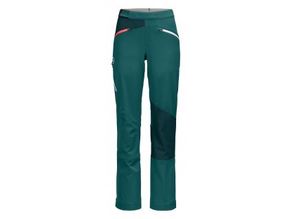 Dámské Kalhoty Ortovox W's Col Becchei Pants (Velikost XL, Barva zelená)