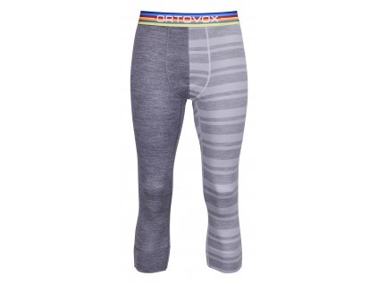 Termoprádlo Ortovox 185 Rock'n'Wool Short Pants (Velikost XL, Barva šedá)