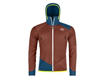 Pánská Bunda Ortovox Col Becchei Hybrid Jacket (Velikost XL, Barva oranžová)