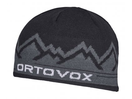 Čepice Ortovox Peak Beanie (Velikost Uni, Barva černá)