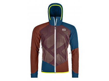 Pánská Bunda Ortovox Col Becchei Jacket (Velikost S, Barva oranžová)