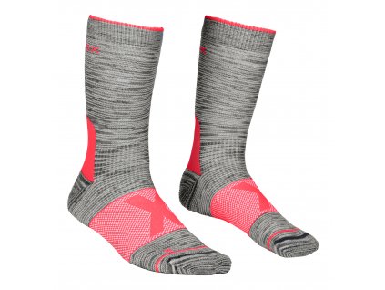 Dámské Ponožky Ortovox W's Alpinist Mid Socks (Barva Grey Blend, Velikost 42-44)
