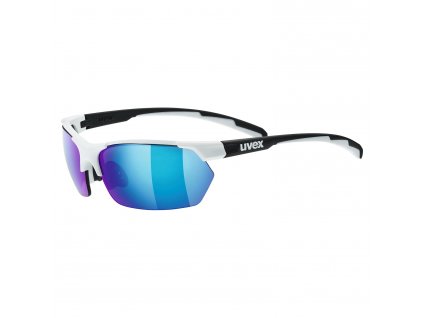 Sluneční brýle UVEX SPORTSTYLE 114 WHI.BL.MAT/MIR.BLUE (S5309398216)