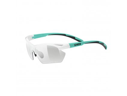 Sluneční brýle UVEX SPORTSTYLE 802 VARIO SMALL WHITE - MINT MAT (S5308948701)