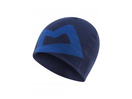 Čepice Mountain Equipment Branded Knitted Beanie (Barva Medieval/Lapis Blue)