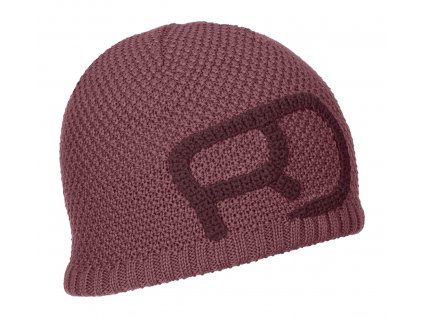 Dámská Čepice Ortovox W's Rock'n'Wool Beanie (Velikost 52-59 cm, Barva růžová)