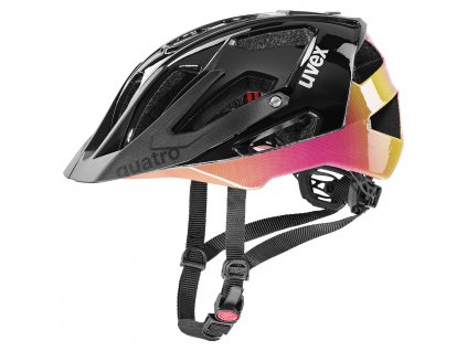 Cyklistická helma UVEX QUATRO - oranžová