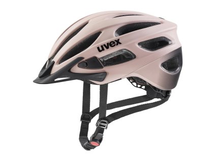 UVEX HELMA TRUE CC, DUST ROSE - BLACK MAT