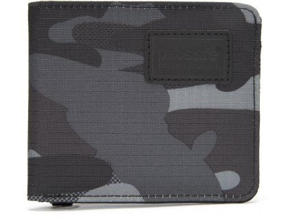 Peněženka PACSAFE RFIDSAFE BIFOLD WALLET camo